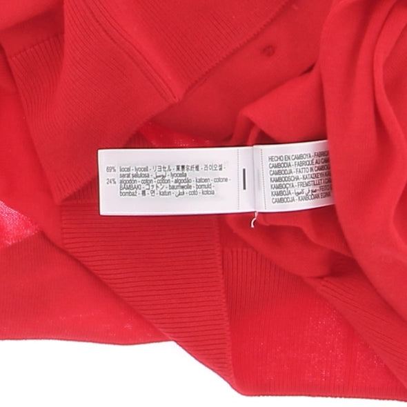 Cardigan rouge