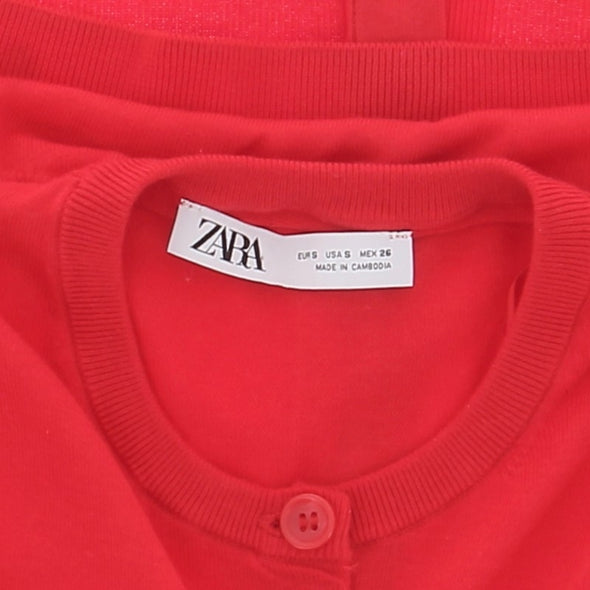 Cardigan rouge