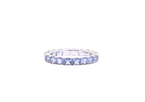 Bague éclat à strass bleu foncé