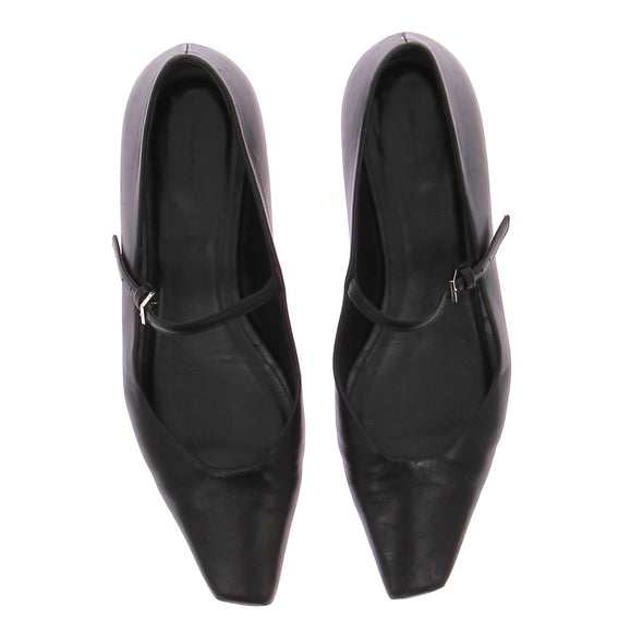 Ballerines noires "Micheline"