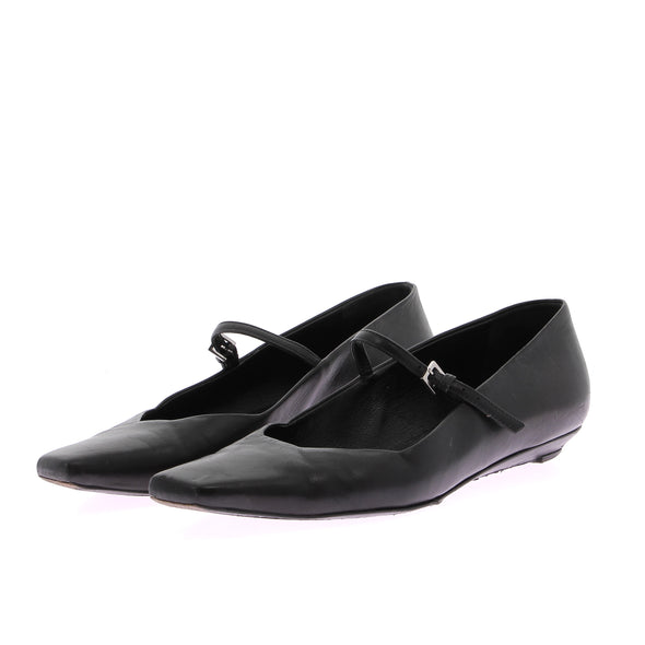 Ballerines noires "Micheline"