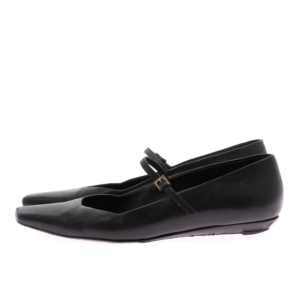 Ballerines noires "Micheline"