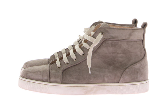 Baskets en daim gris "Louis Orlato"