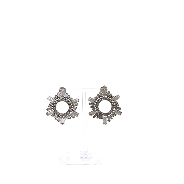 Boucles d'oreilles "Begum" à cristaux