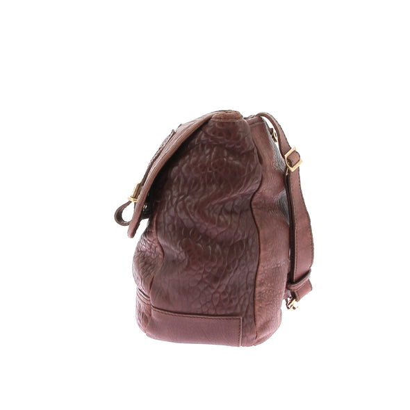 Sac en cuir marron "Messenger"