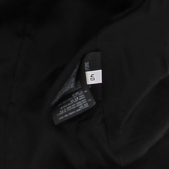 Blazer noir et blanc