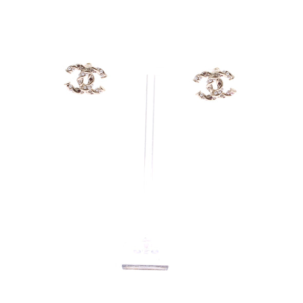 Boucles d'oreilles CC en perles