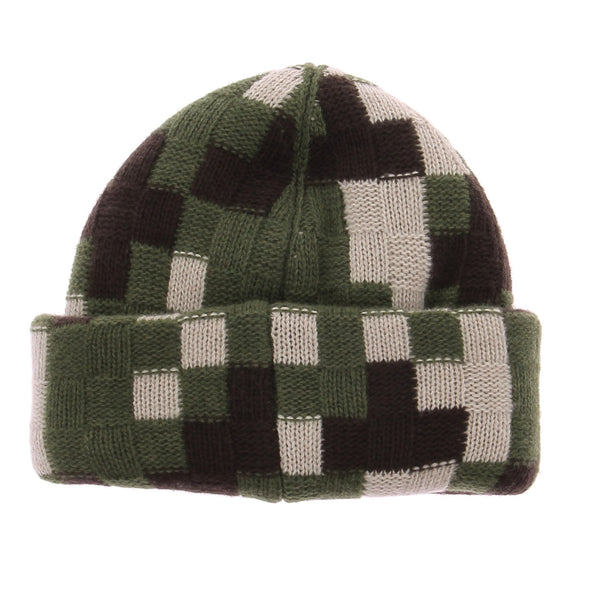 Bonnet en laine vert