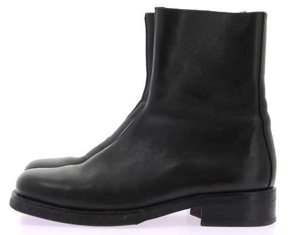 Bottes en cuir noires