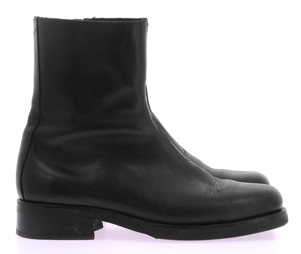 Bottes en cuir noires