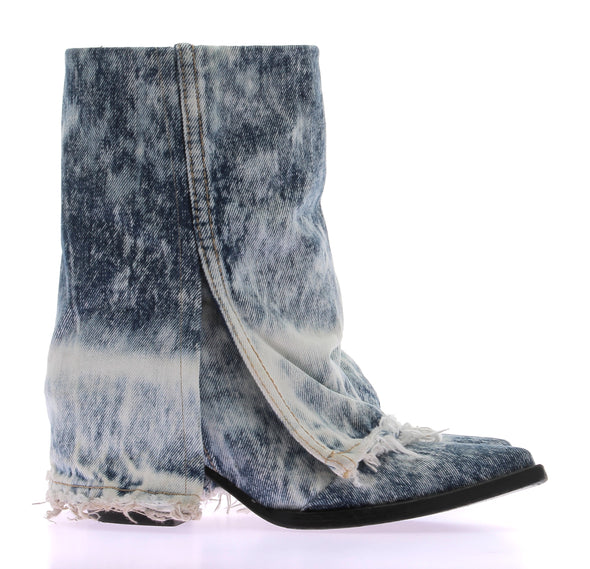 Bottes en denim