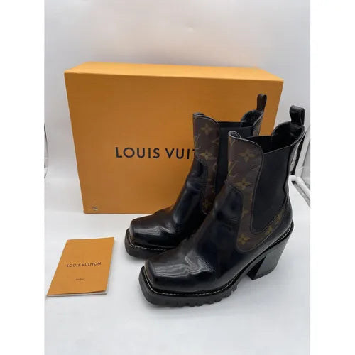 Bottes limitless en cuir