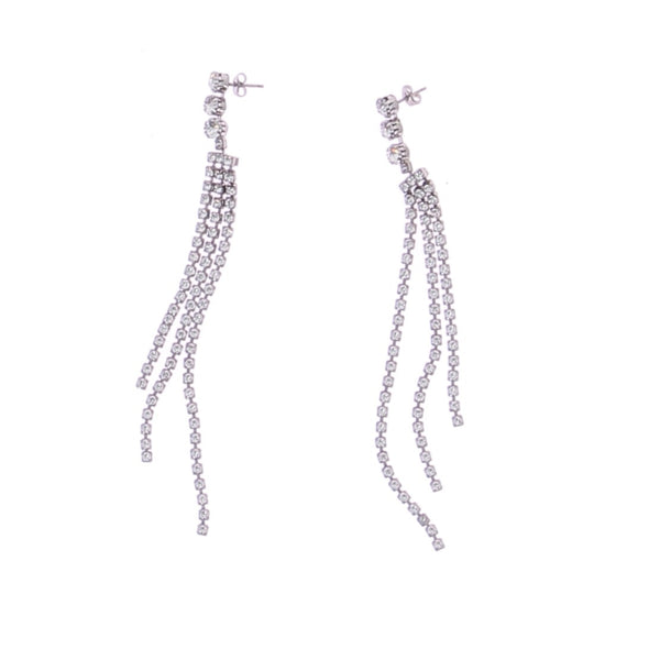 Boucles d'oreilles à strass