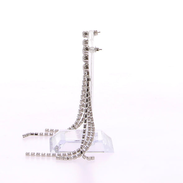 Boucles d'oreilles à strass
