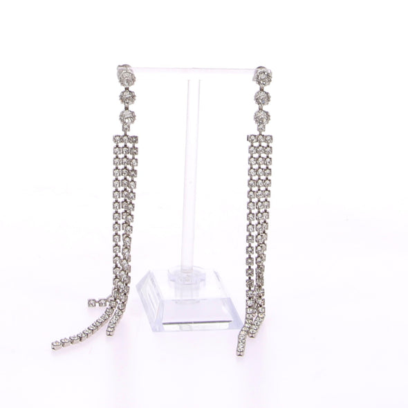 Boucles d'oreilles à strass