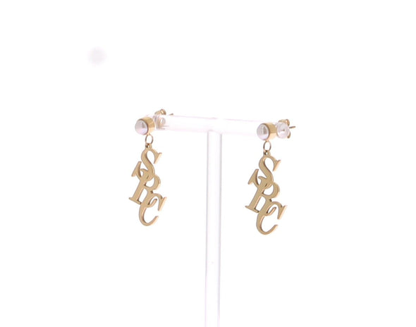 Boucles d'oreilles à perles "SRC"