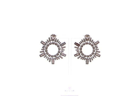 Boucles d'oreilles "Begum" à cristaux