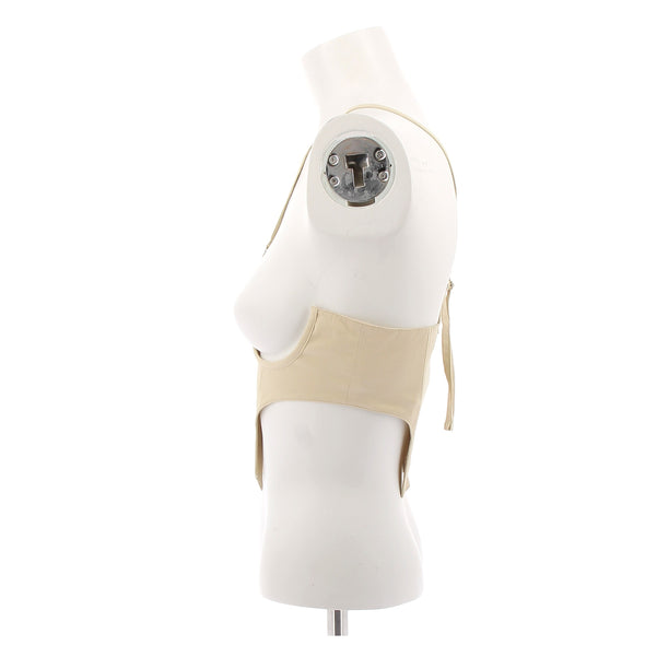 Top bustier beige
