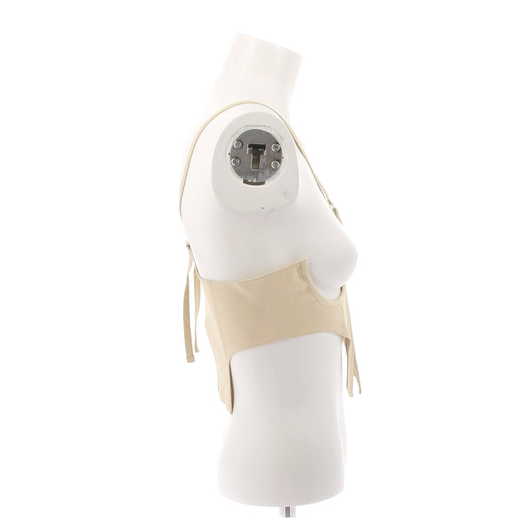 Top bustier beige