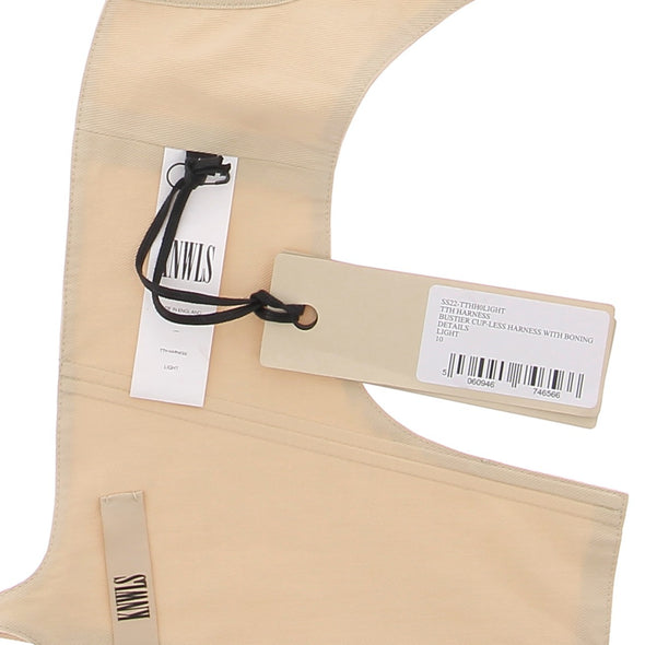 Top bustier beige