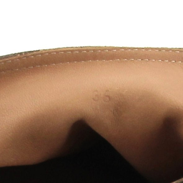 Bottes en daim taupe