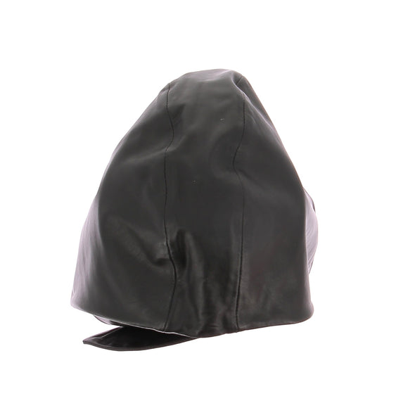 Capuche en cuir