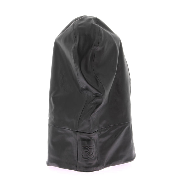 Capuche en cuir