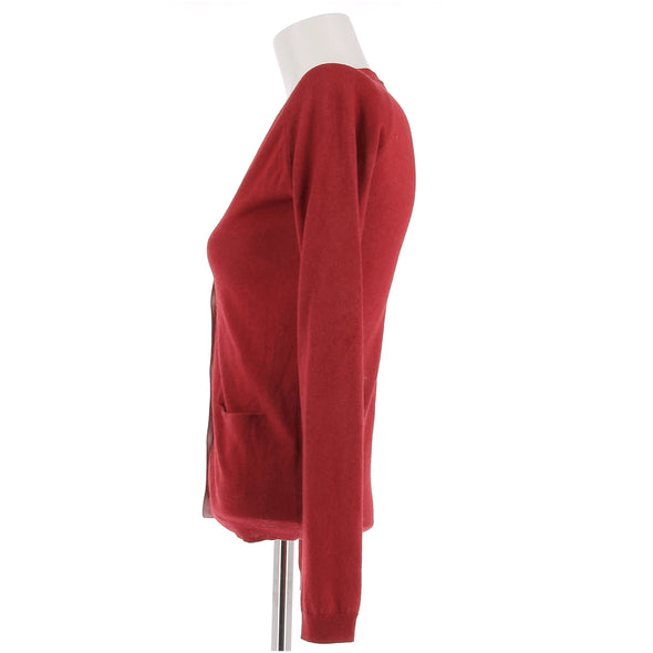 Cardigan rouge