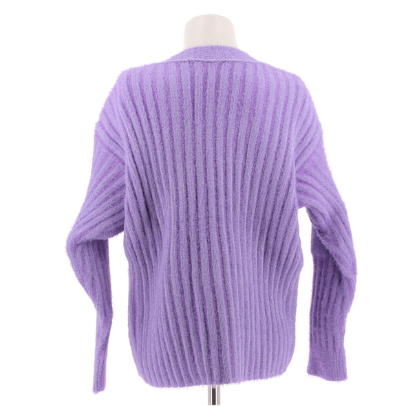 Cardigan violet