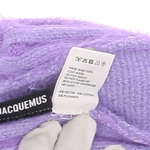 Cardigan violet