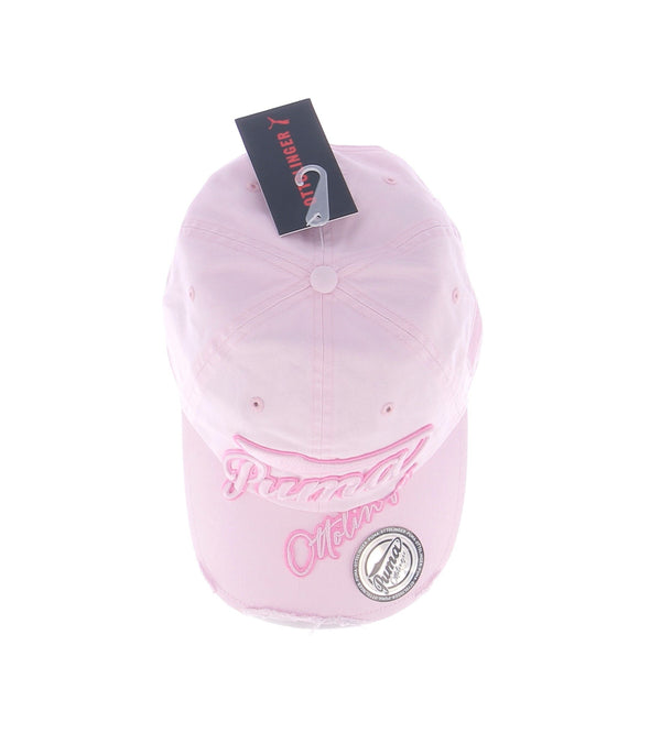 Casquette rose "BB" à logo