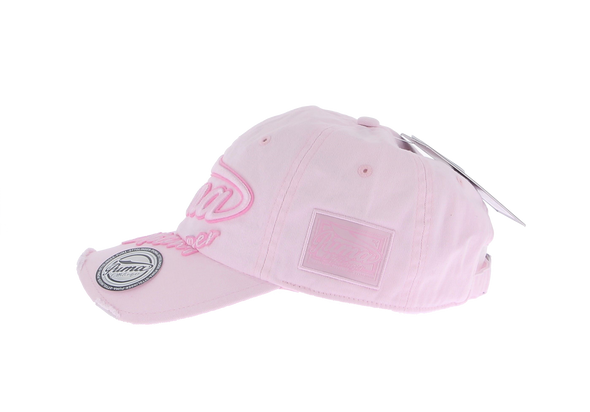 Casquette rose "BB" à logo