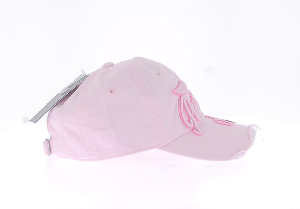 Casquette rose "BB" à logo