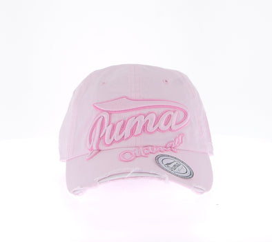 Casquette rose "BB" à logo