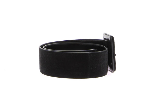 Ceinture noire en daim