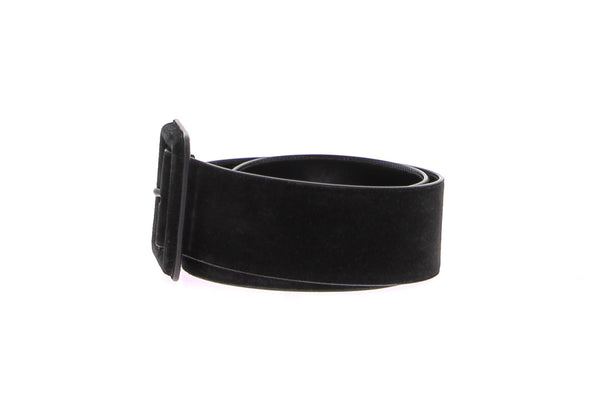 Ceinture noire en daim