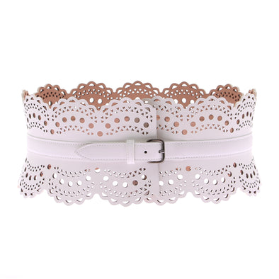 Ceinture bustier blanche