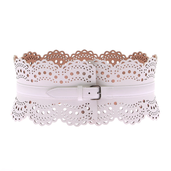 Ceinture bustier blanche