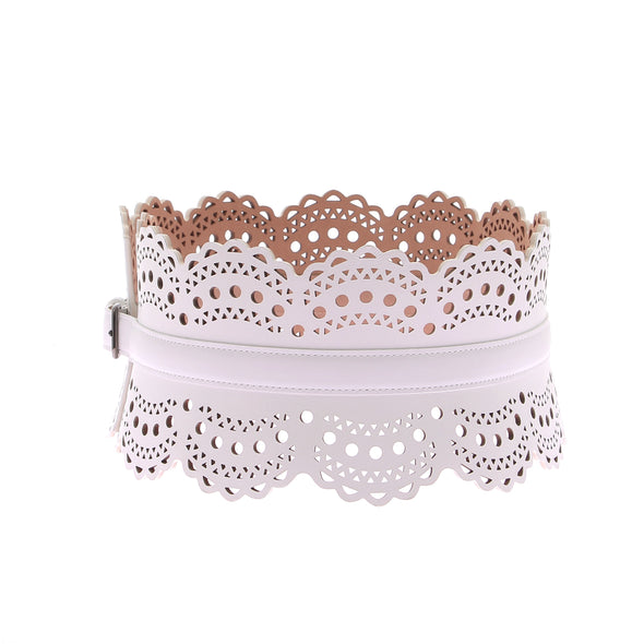 Ceinture bustier blanche