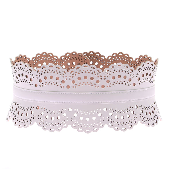 Ceinture bustier blanche