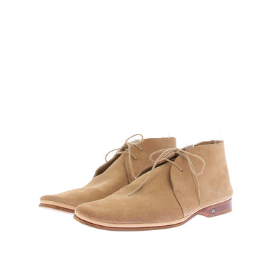 Mocassins boots en daim beige