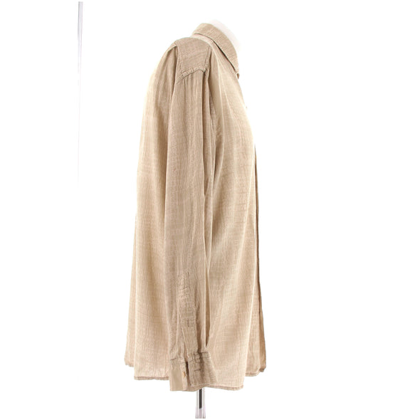 Chemise beige