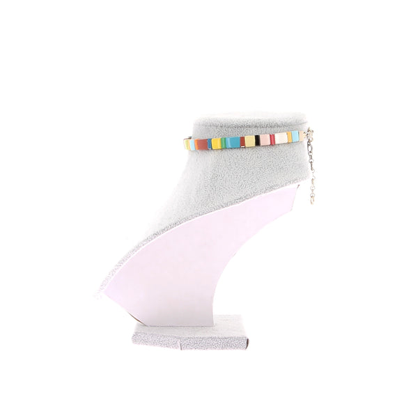 Collier multicolore "Rainbow Brite Block Party"