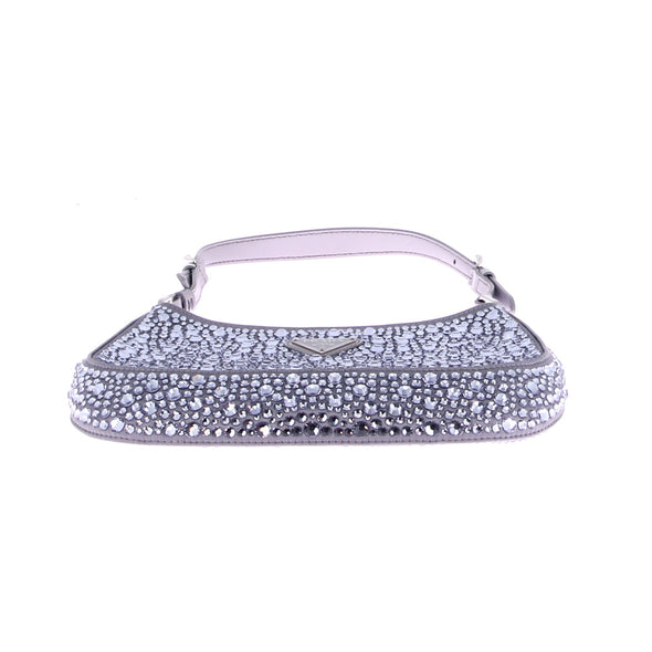 Sac "Cleo" lila à strass