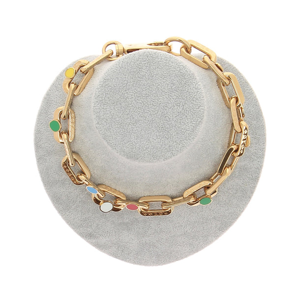 Collier chaine Louis Vuitton x Yayoi Kusama