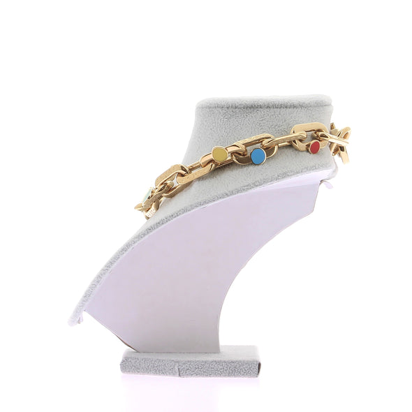 Collier chaine Louis Vuitton x Yayoi Kusama