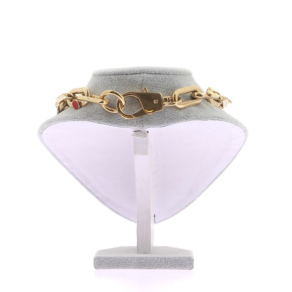 Collier chaine Louis Vuitton x Yayoi Kusama