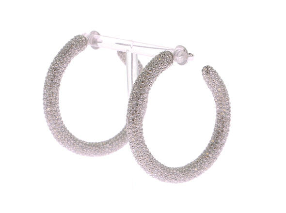 Boucles d'oreilles à cristaux