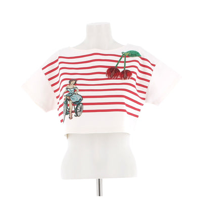 Tee-shirt crop