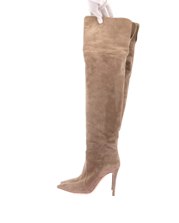 Cuissarde daim marron on sale